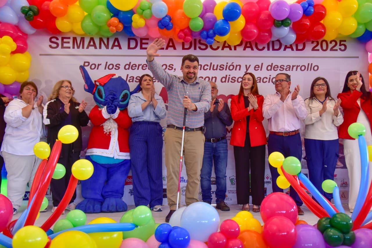 Semana de la Discapacidad reúne a más de 2 mil personas y consolida Ahome como municipio Incluyente.