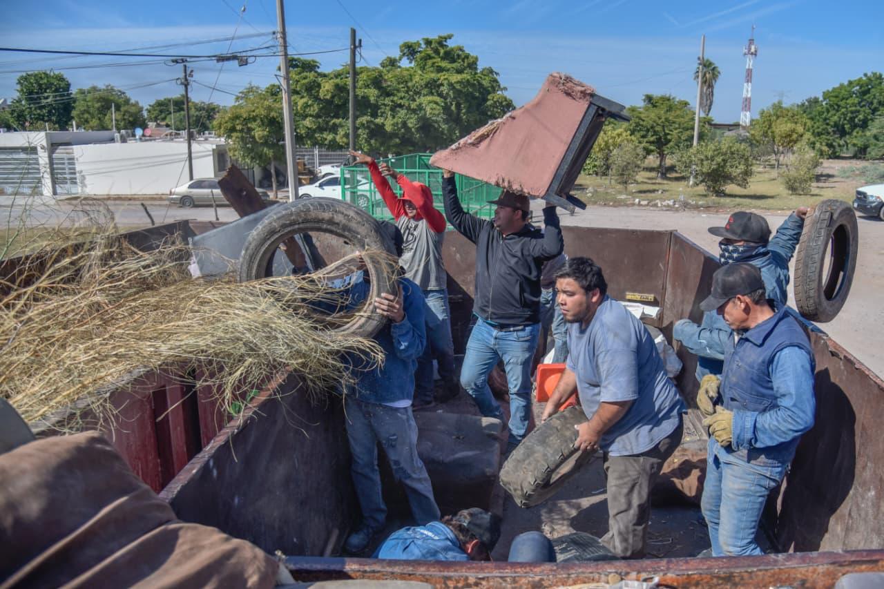 Salud Municipal intensifica eliminación de criaderos y fumigación en colonias de Ahome.