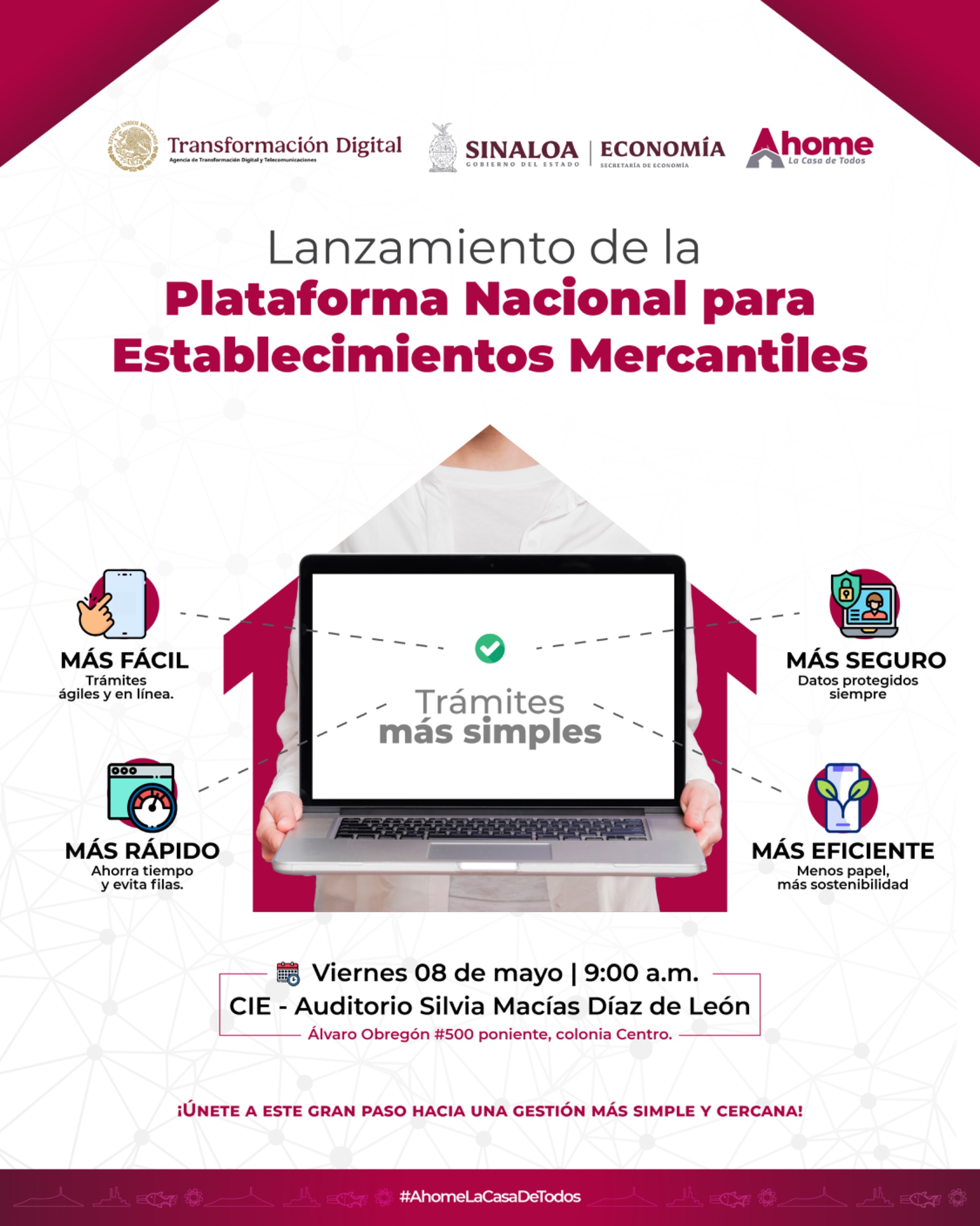 Lanzamiento de la Plataforma Nacional para Establecimientos Mercantiles!