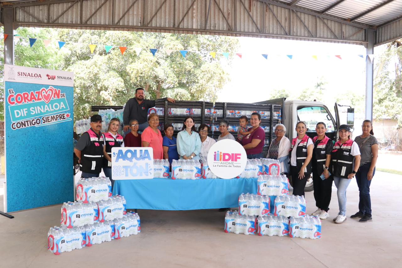 Inician las rutas del Aquatón 2026 en comunidades rurales de Ahome
