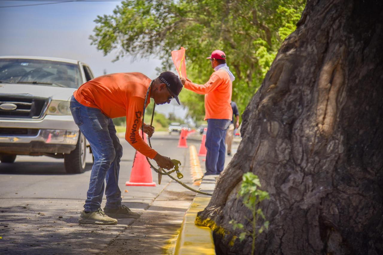 “El Presidente Antonio se preocupa y ocupa de la seguridad vial del municipio”: Sra. Claudia Camacho.