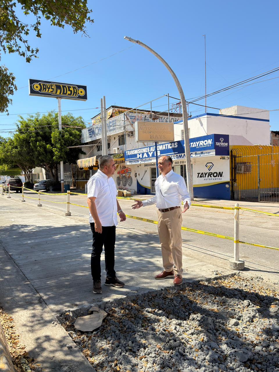 Gobierno de Ahome amplía programa integral de espacios peatonales y reforestación urbana