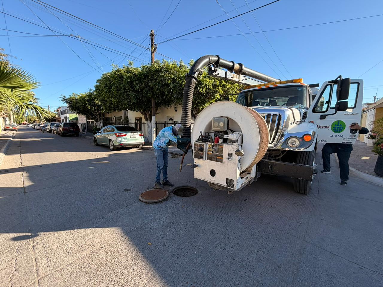 Reportes por drenajes tapados disminuyen 62.5% en Los Mochis durante mayo.