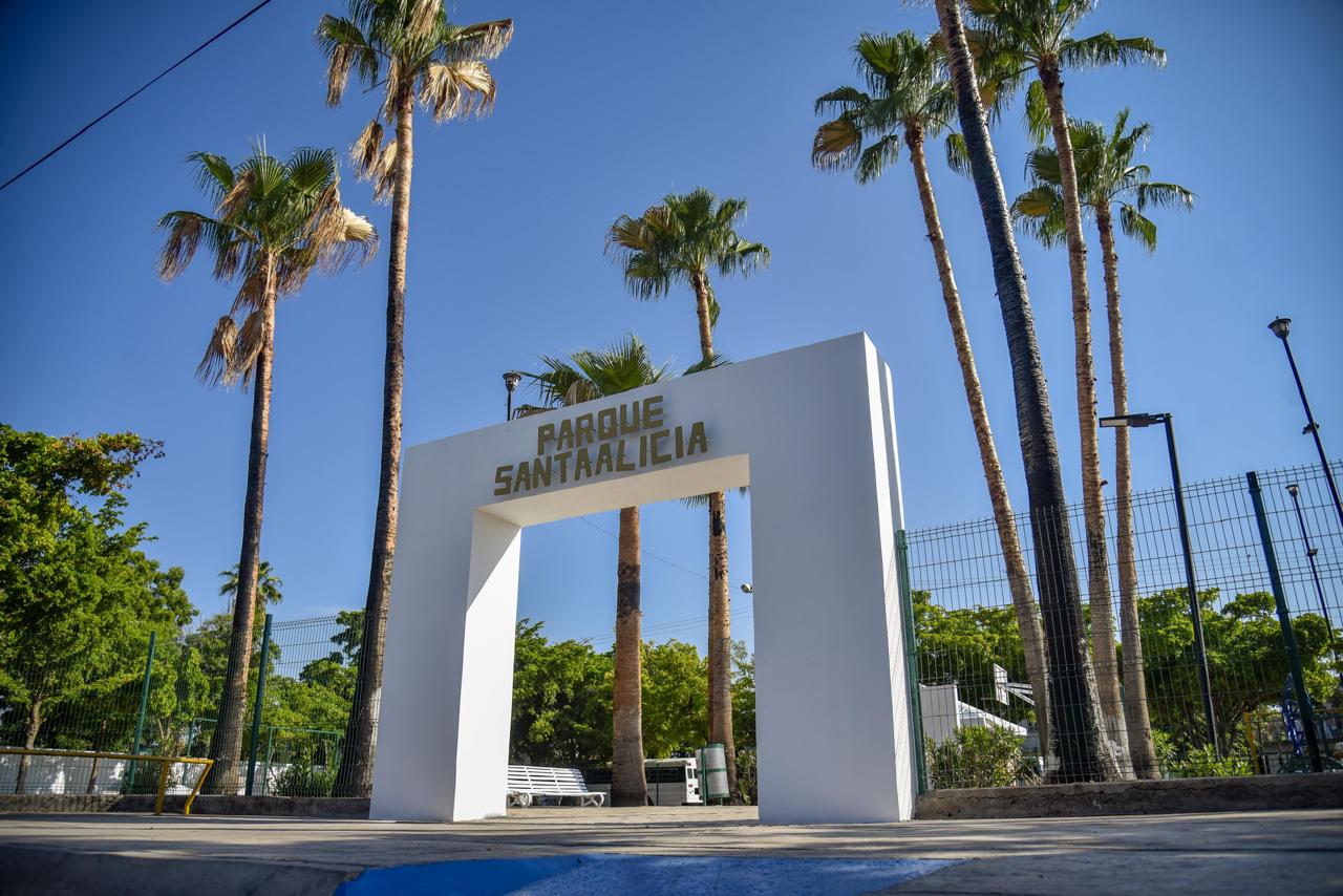 Gobierno de Ahome y OXXO entregan rehabilitación del Parque Santa Alicia.