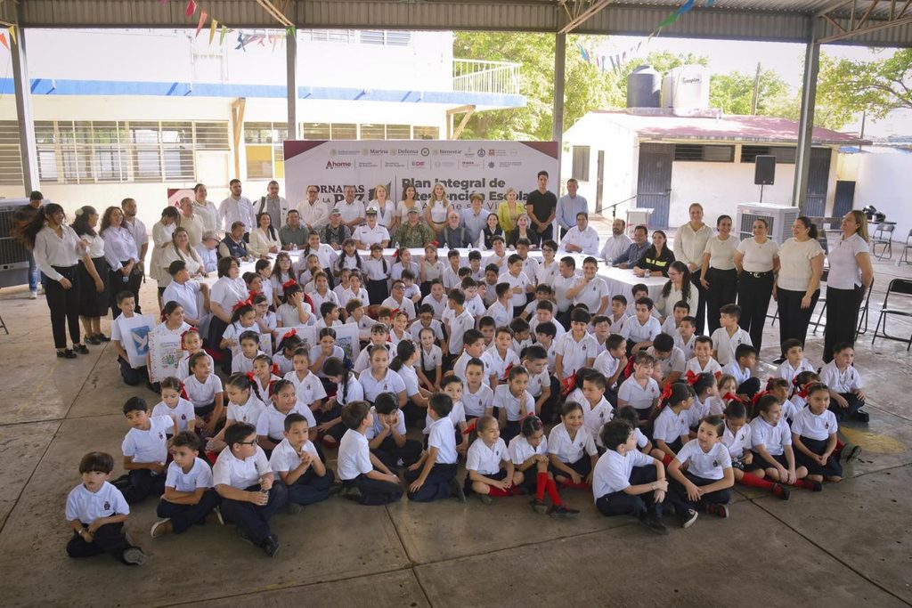 Inicia Programa Integral de Intervención Escolar “Ahome sin Violencia”.