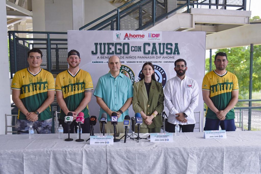 Juego con causa Cañeros vs Algodoneros apoyará a niñas, niños y adolescentes de PANNASIR DIF Ahome.