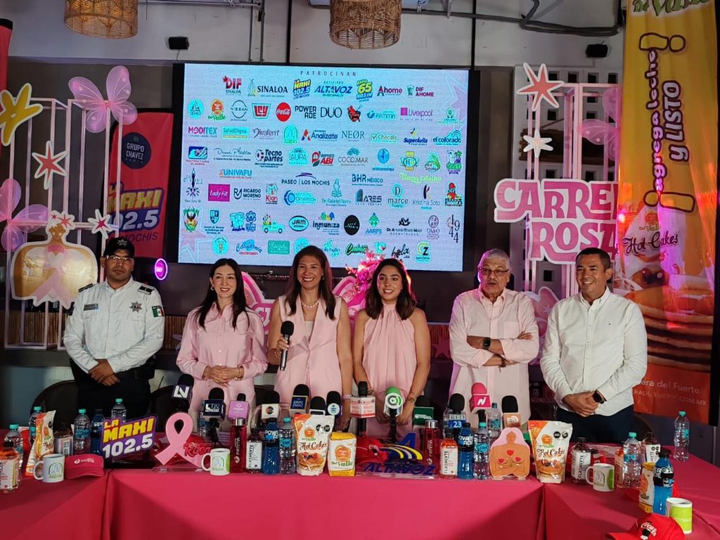 Los Mochis se prepara para correr por la prevención con la XIV Carrera Rosa.