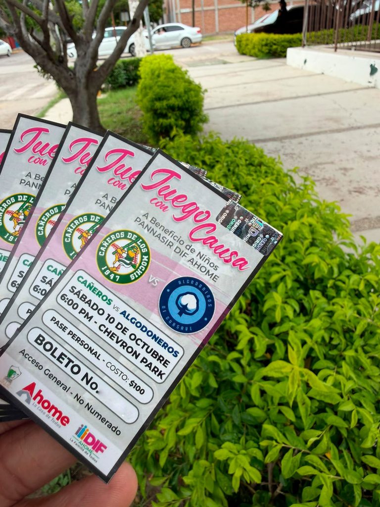 Quedan pocos boletos para el “Juego con Causa” a beneficio de PANNASIR DIF Ahome
