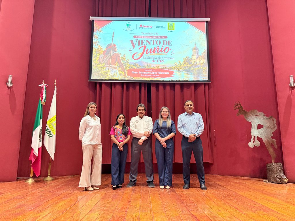 Dir. de Educación lleva a la UAIM conferencia «Viento de Junio, Sublevación Yoreme de 1769».
