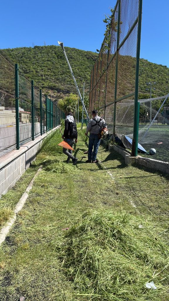 IMDA avanza en la rehabilitación de las unidades y campos deportivos.