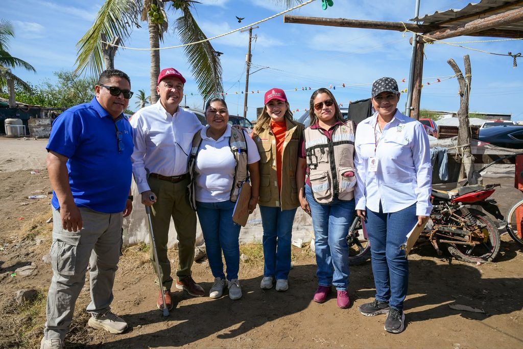 Gobiernos estatal y municipal arropan a campos pesqueros afectados por mar de fondo